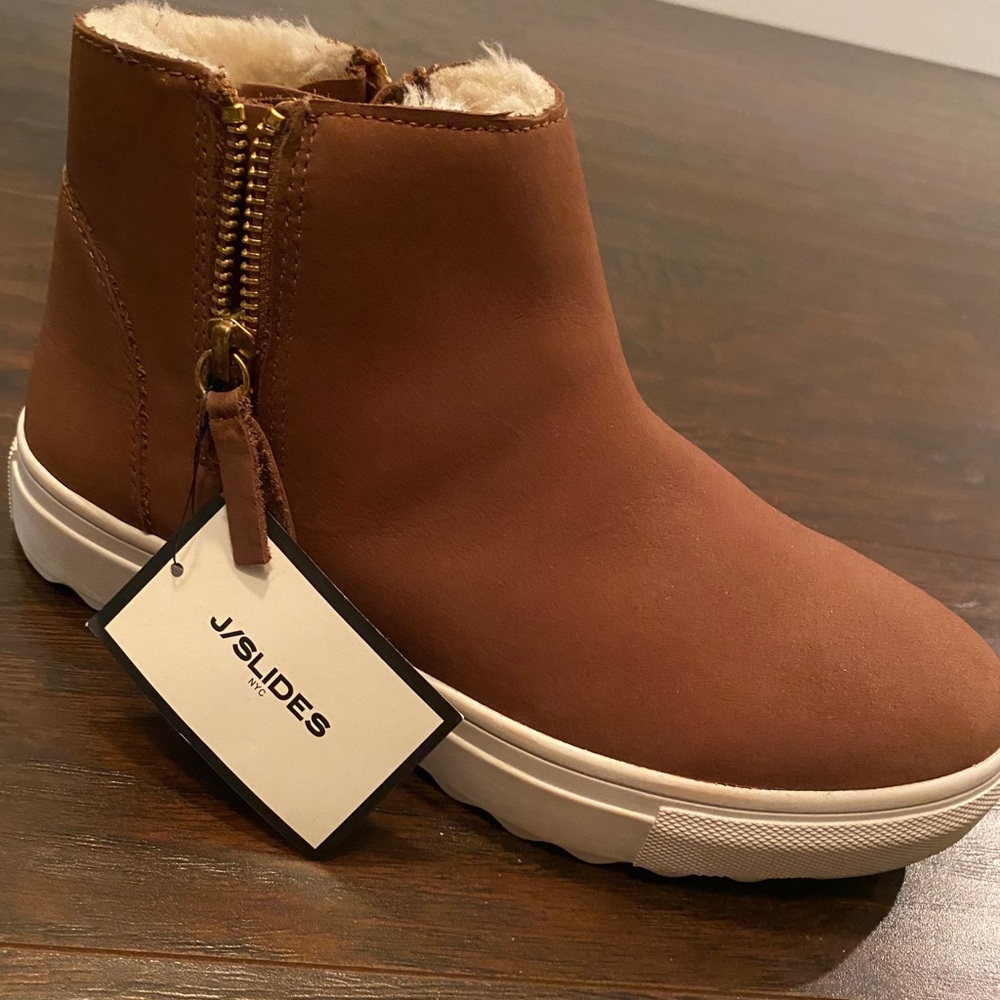 JSlides hi-top waterproof sneaker